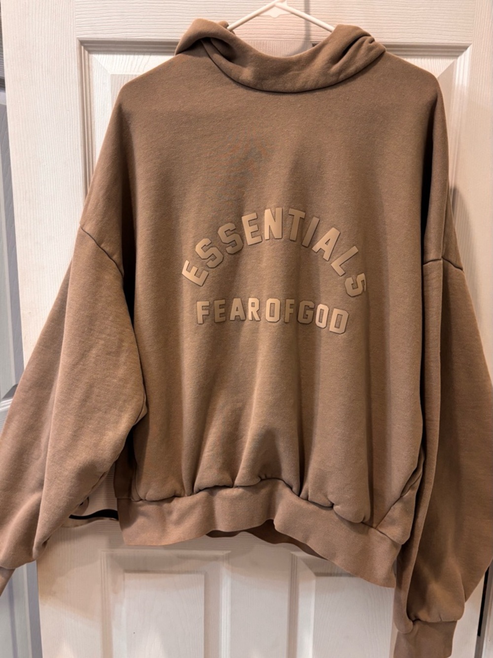 Essentials Fear of God‎ Tan Hoodie Sweatshirt